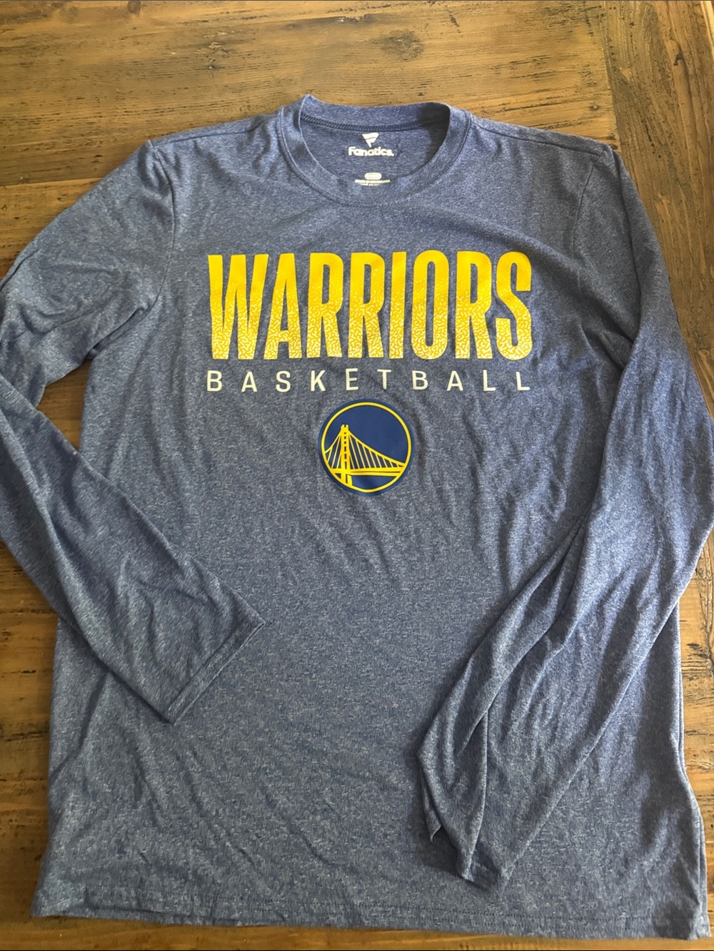 Fanatics Blue Shirt with White Logo